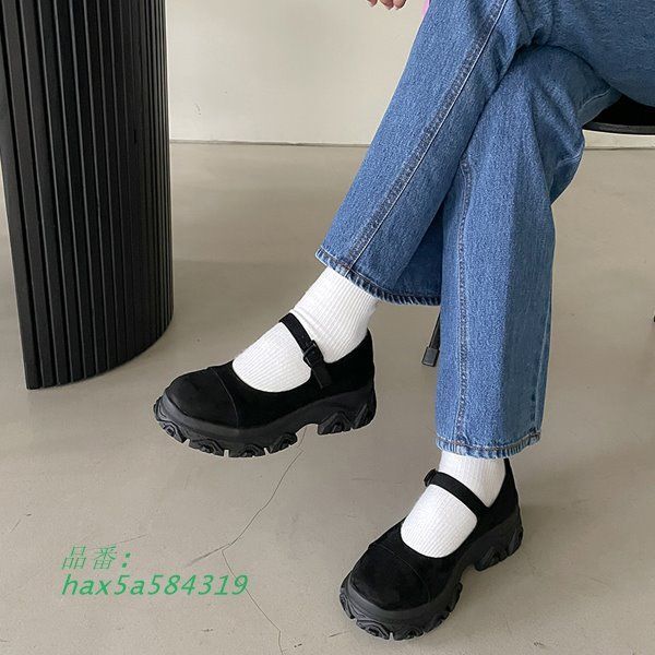 厚底 スエードタッチ