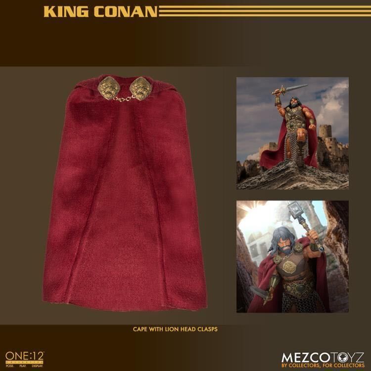 MEZCO TOYZ One:12 キング コナン 未開封新品 King Conan 1/12