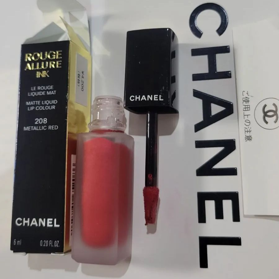 CHANEL ルージュアリュールインクメタリック208 - 口紅