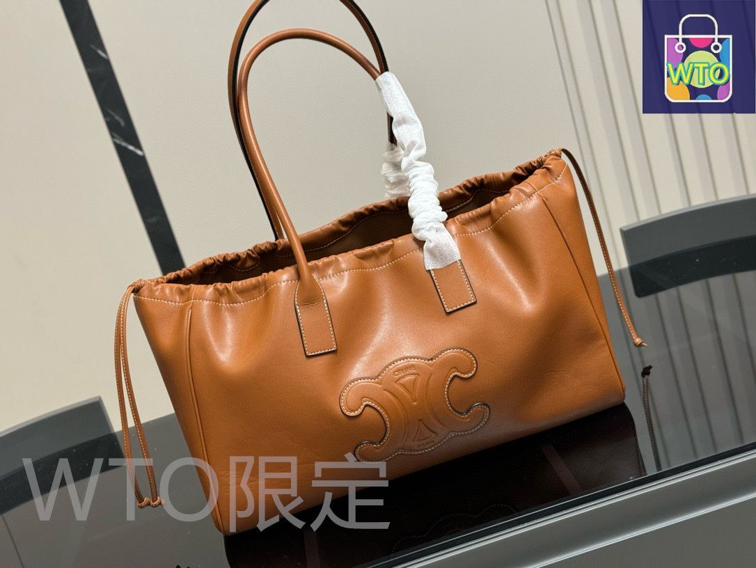 PRADA プラダ サフィアーノレザー ビジネスバッグ ライトグレー