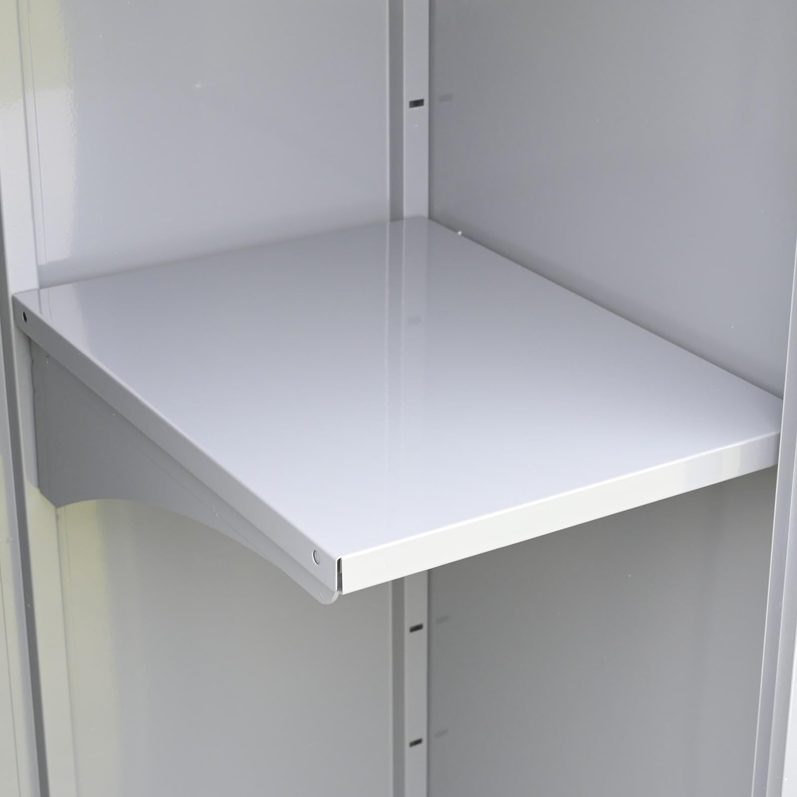 グレー ISM-600 GY 棚板 縦長 ロッカー 大型 多用途 屋外 棚板 ISM-600 スチール収納庫 ガーデンマスター Gardenmaster