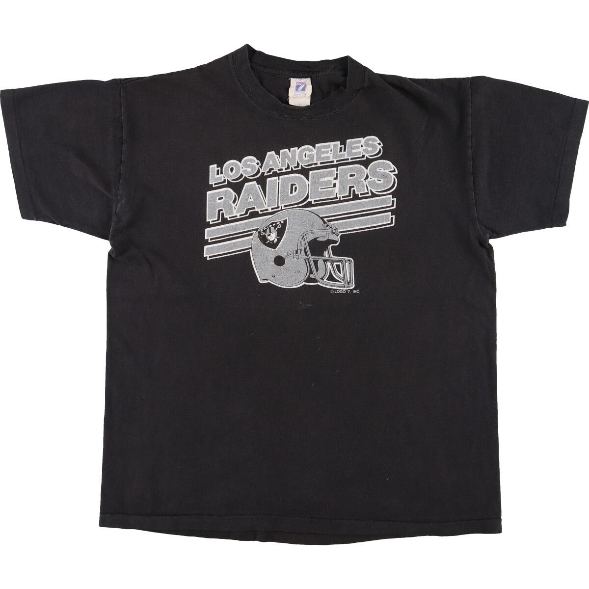 古着 90年代 LOGO 7 NFL LAS VEGAS RAIDERS ラスベガスレイダース ロゴ 