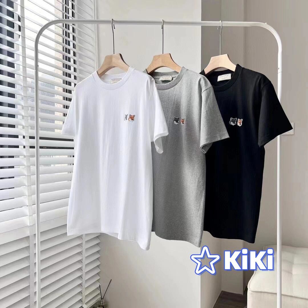 👚✨🌸新品 MAISON KITSUNE クルーネックTシャツ 半袖 メゾン