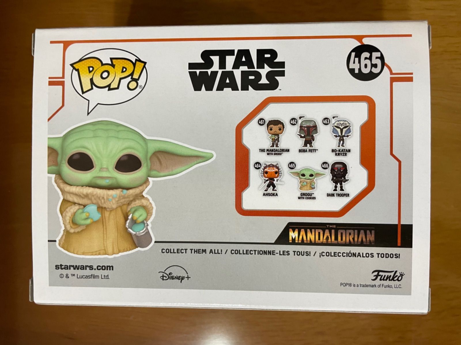 FUNKO POP!マンダロリアン 465 クッキーを持ったグローグー - メルカリ