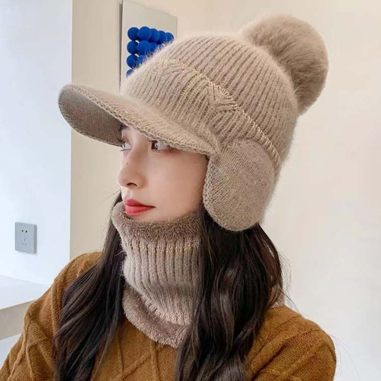 【耳まであったか♡】CHANEL*ポンポンニット帽 Amazon | [Loo＆c] [ルーアンドシー] 帽子 レディース