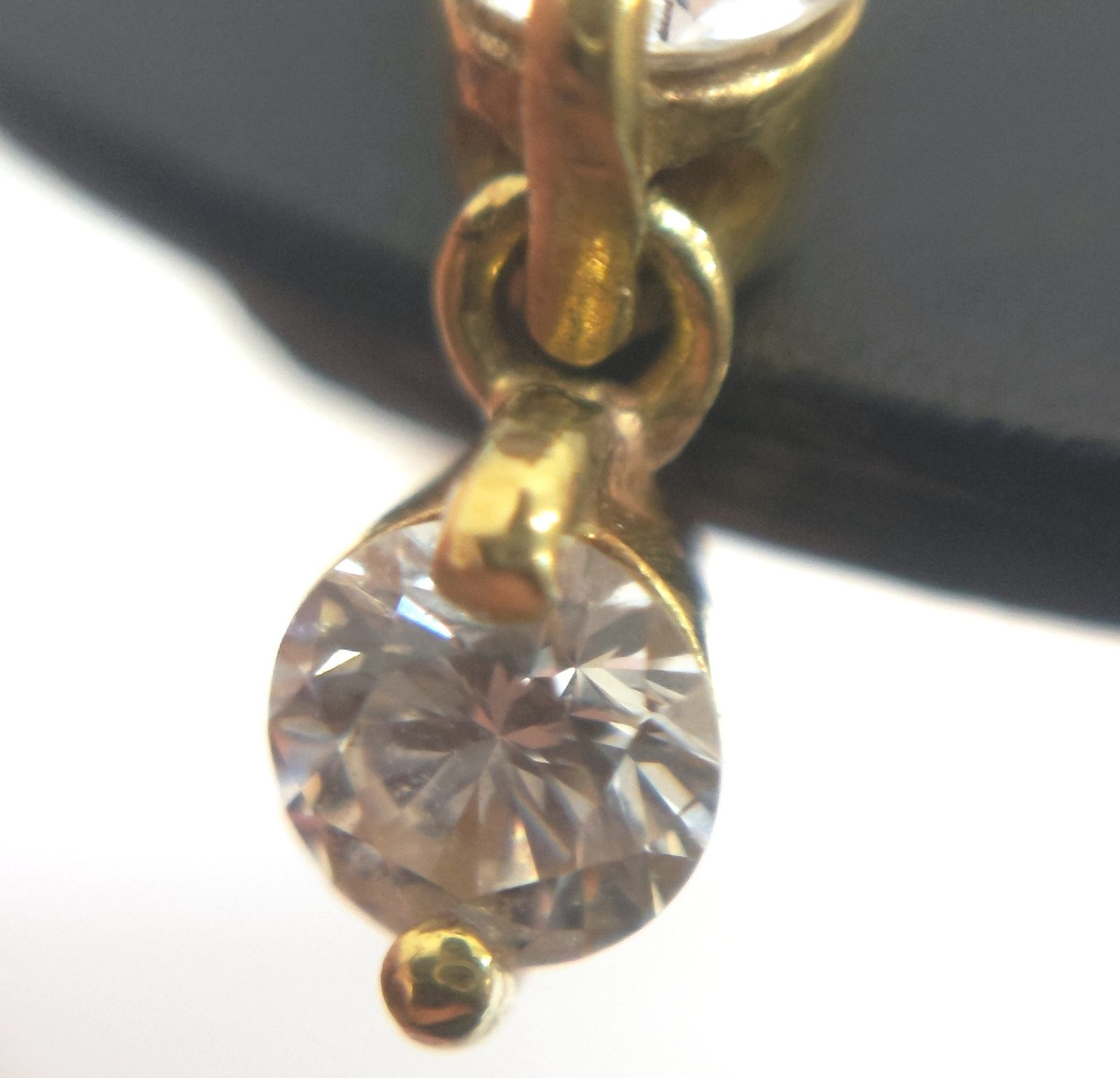 K18 各0.25ct メレD ピアス 総重量1.4g GOLD ゴールド ダイヤ ダイヤモンド JA-24457 SIROKUMA-CORPORATION_COM