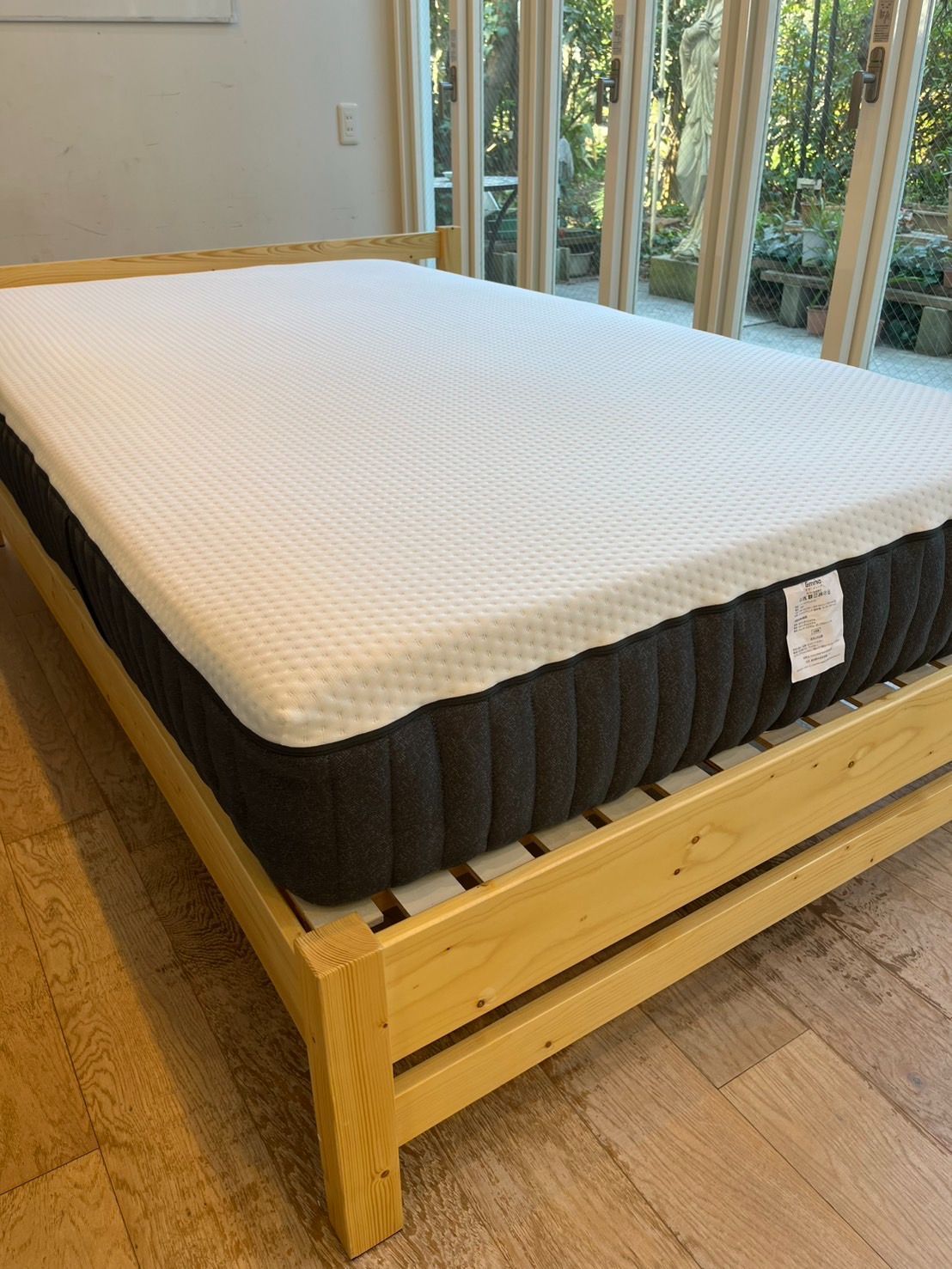 正規リユース品 Emmaマットレスタグカット品 ベストセラーマットレスのアップグレードモデル ハイブリッドV2 セミダブルサイズ