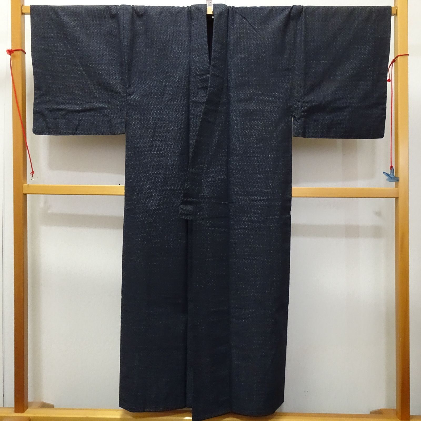 専用　木綿　亀甲絣　着物　リメイクなどに 価格見直し宣言】 リサイクル着物 リサイクル 紬羽織 羽織