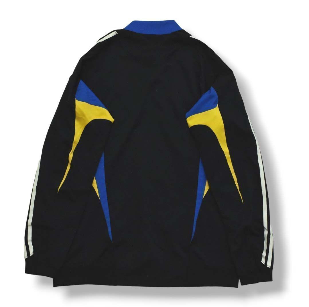 ★美品★アディダス　ナイロンジャケット　ウィンドブレーカー　ピステ　M ロゴプリント】 アディダス adidas ウィンドブレーカー ピステ M