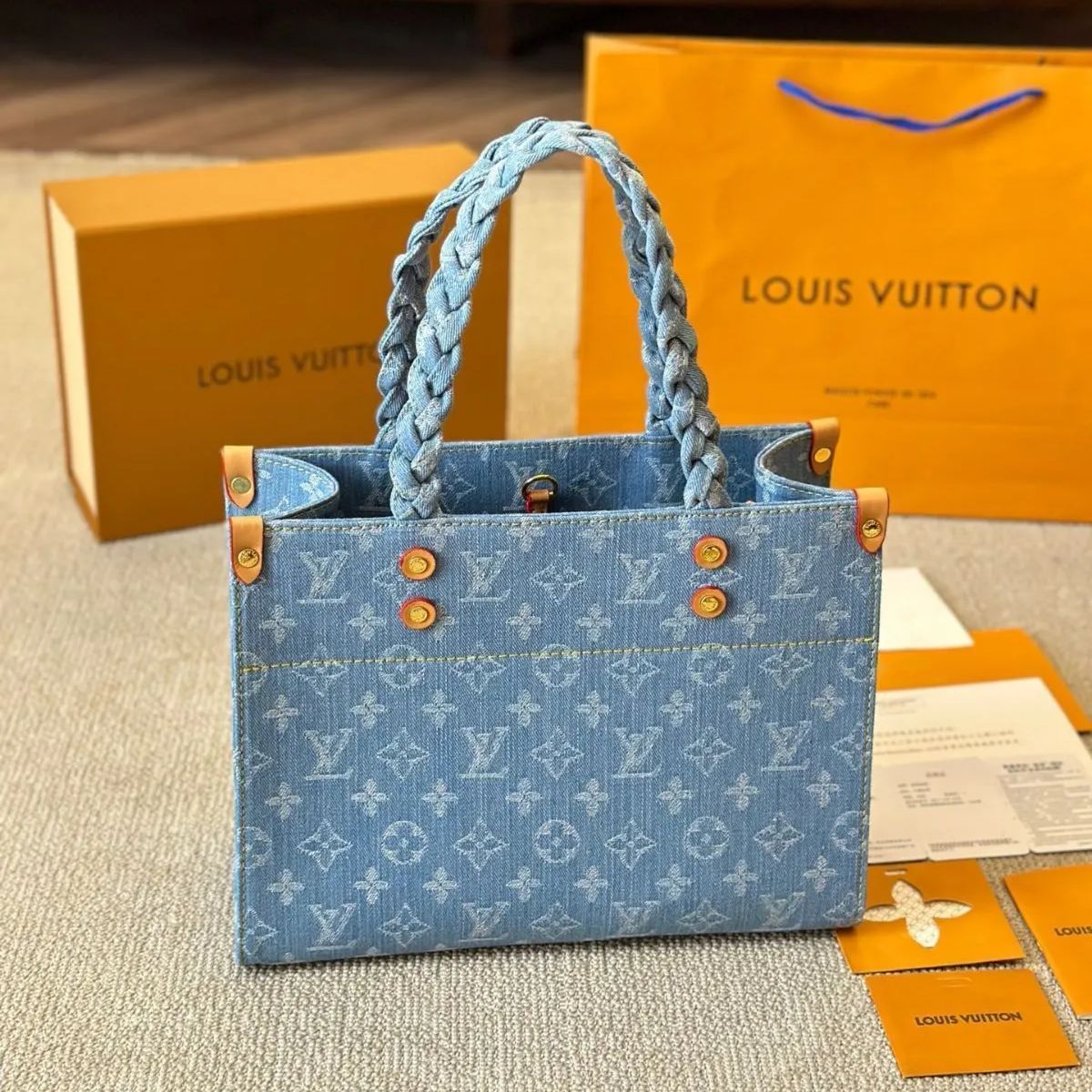 極美品?LOUIS VUITTON ルイ・ヴィトンのデニムバッグ - メルカリ