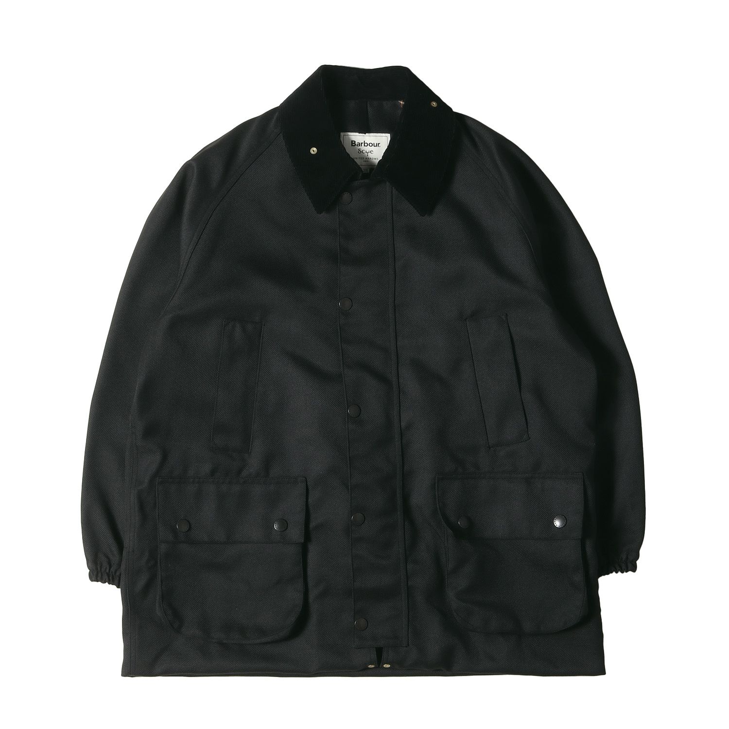 BARBOUR バブアー ジャケット サイズ:38(M) Scye UNITED ARROWS 3WAY ノンワックス ジャケット / コート  ブラック 黒 アウター ブルゾン 上着【メンズ】 - メルカリ