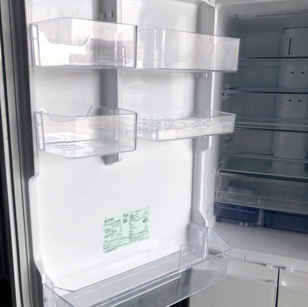 MITSUBISHI 5ドア冷蔵庫 MR-B46FL-W 2020年製 455L