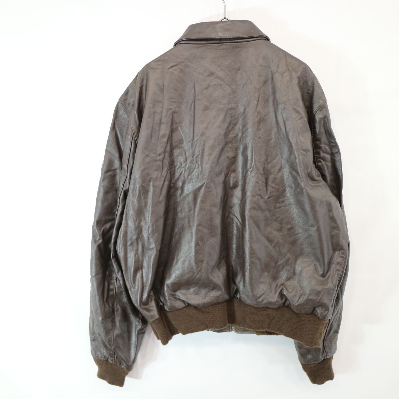 90s San Diego Leather 米軍 U.S.ARMY A-2 フライトジャケット