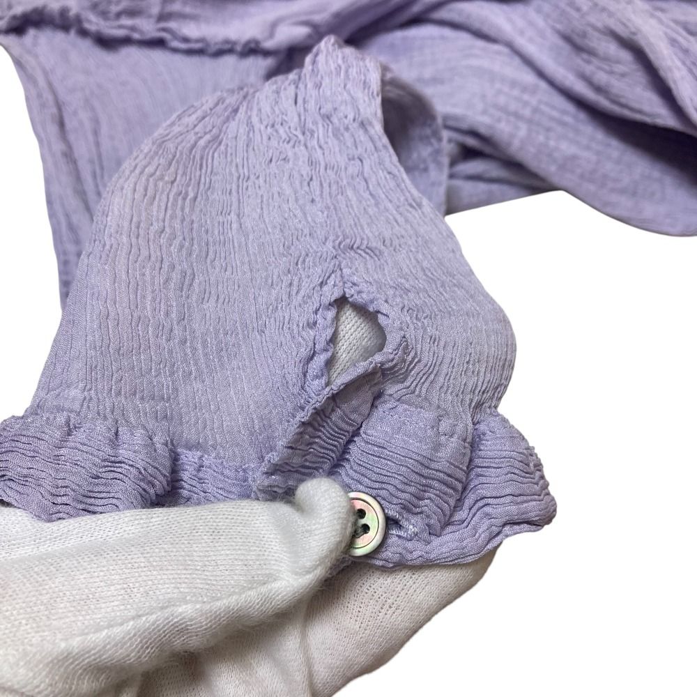 良品 me ISSEY MIYAKE ミーイッセイミヤケ ロングスリーブ クレープ  