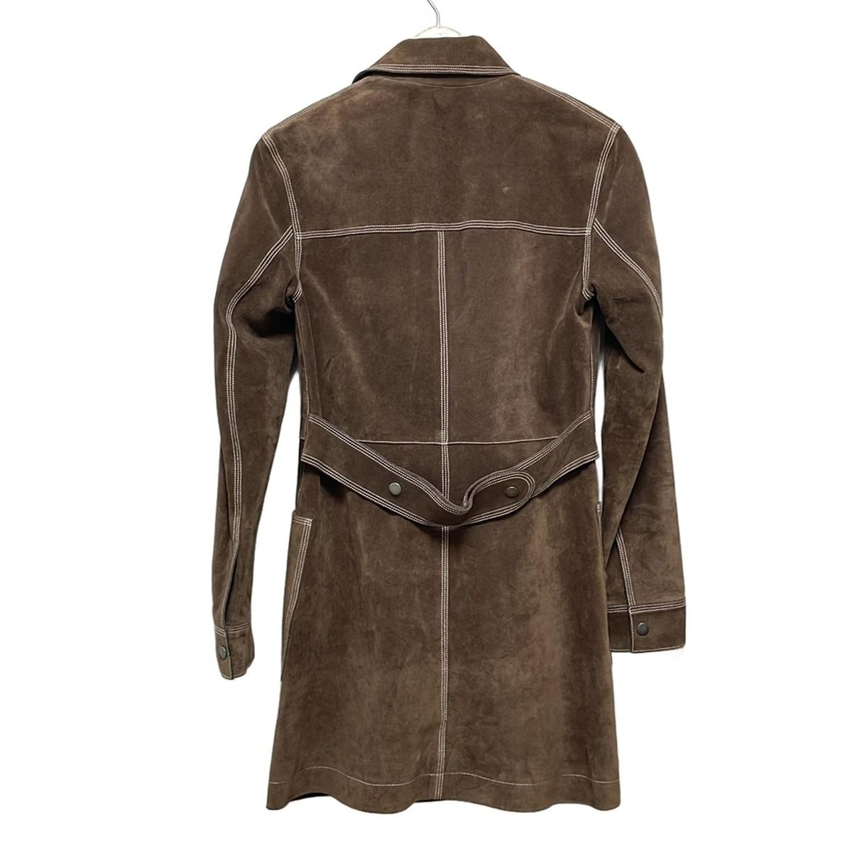 MARC JACOBS マークジェイコブス コート サイズ0 XS レディース - ブラウン 長袖|レザー|秋|冬