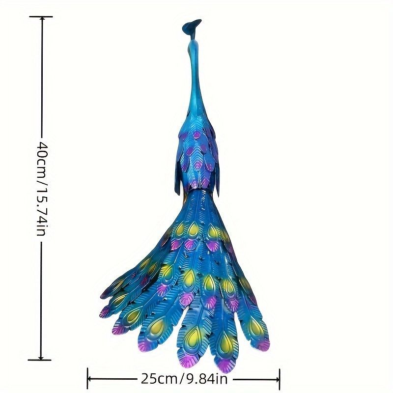 オブジェ 置物 孔雀 クジャク 鳥 トリ 屋内 屋外 庭 ガーデン 装飾 アート 玄関 リビング 高級 上品 オシャレ