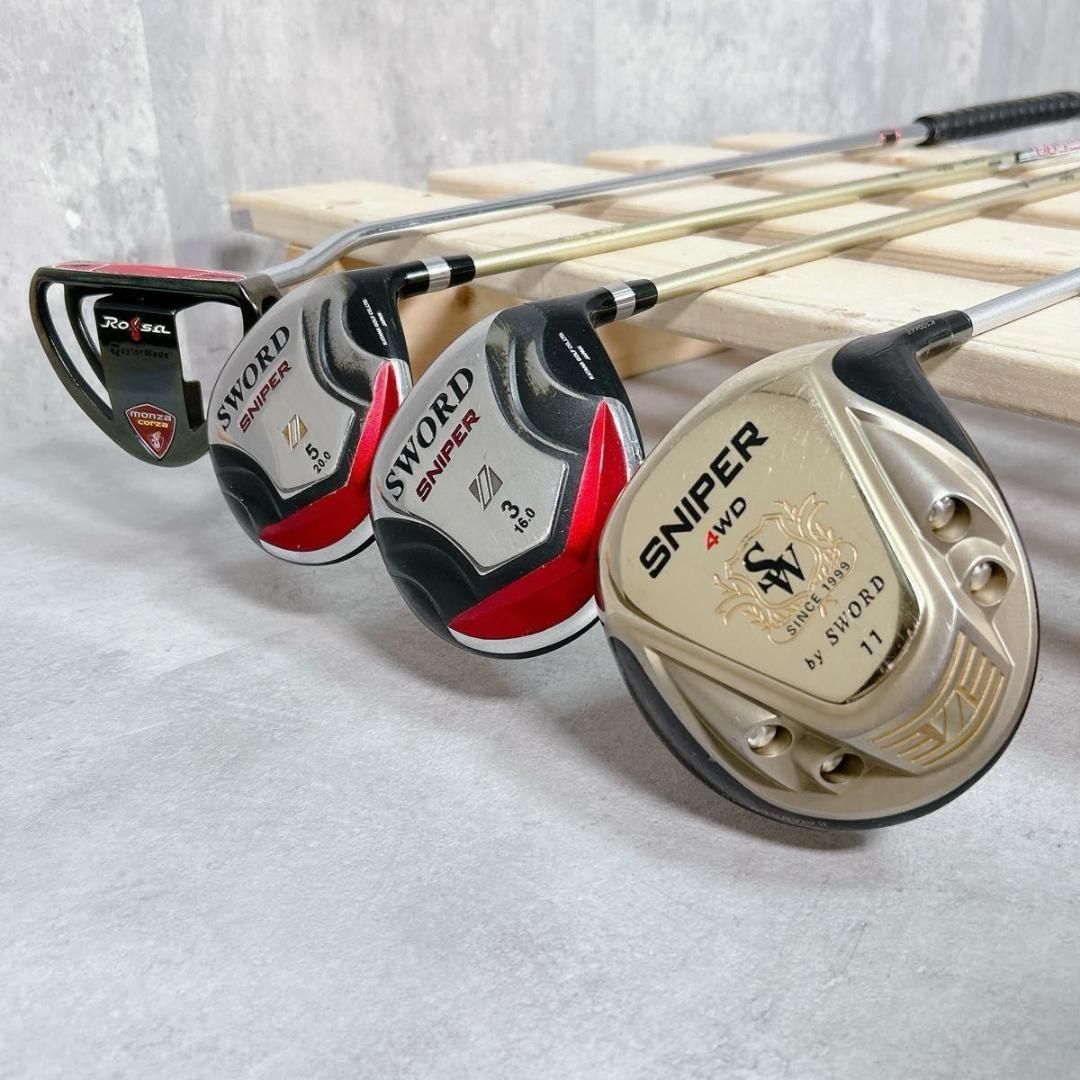 X102 KATANA SWORD メンズ ゴルフ クラブ セット 13点