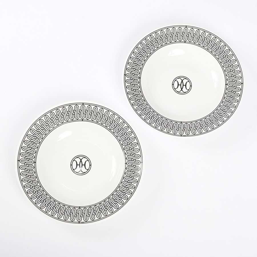 HERMES エルメス 食器 HデコデザートプレートNo 1