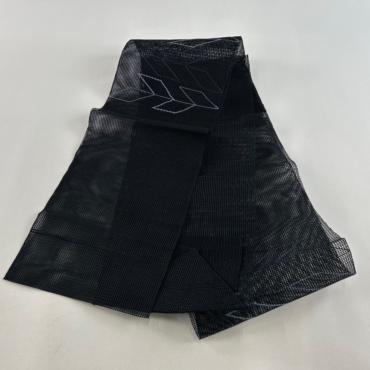名古屋帯 美品 秀品 夏帯 羅 八寸名古屋帯 松葉仕立て トンネル