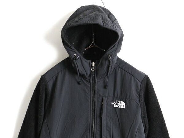 ■女性用THE NORTH FACEノースフェイスDENALIデナリPOLARTECポーラーテックフリースナイロン切り替えジャケットサイズS黒ブラックC■ 公式デナリジャケット（レディース）｜ザ・ノース・フェイス公式ストア