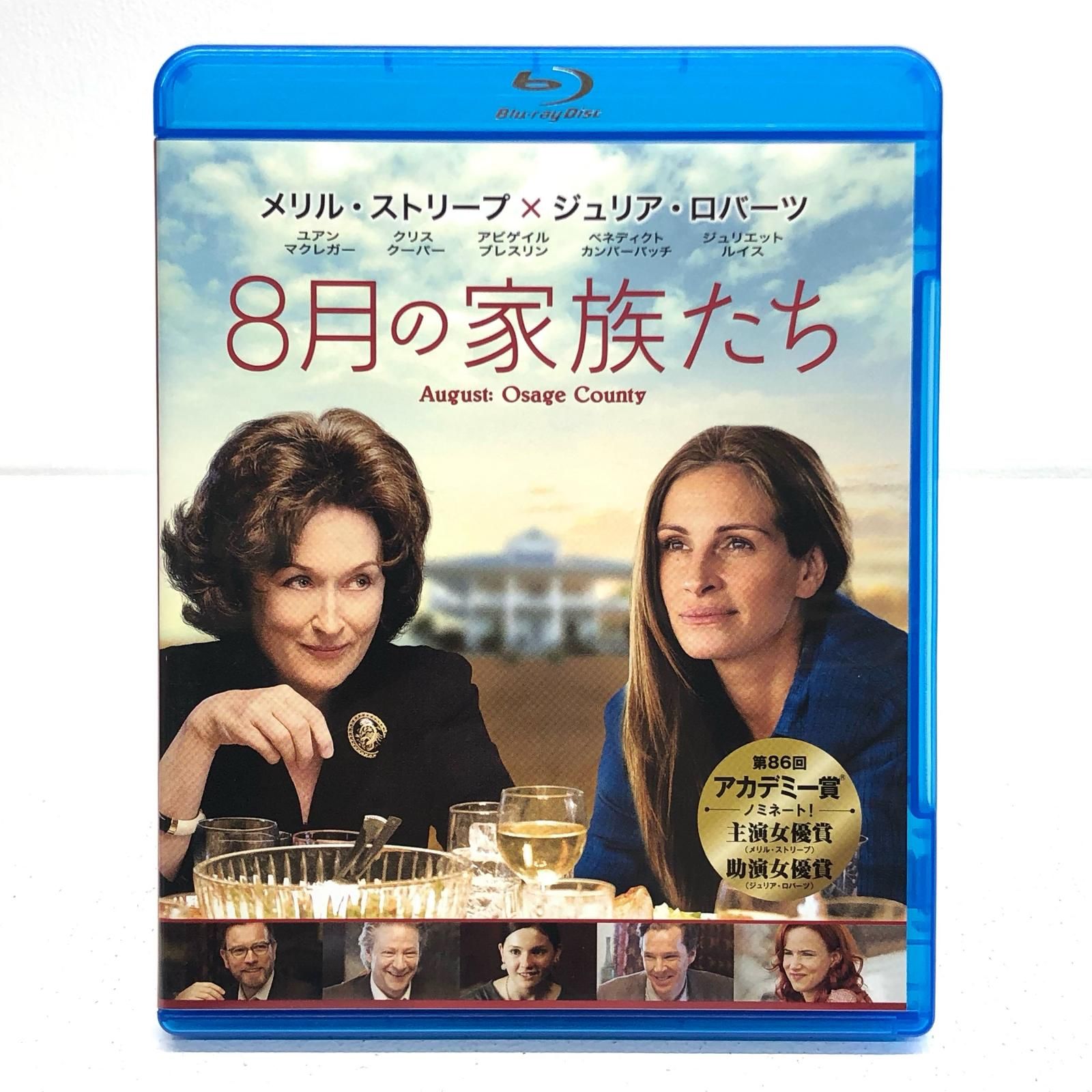 ８月の家族たち ＢＤ＆ＤＶＤセット メリル・ストリープ【洋画・TVドラマ】【加古川物流】 - メルカリ