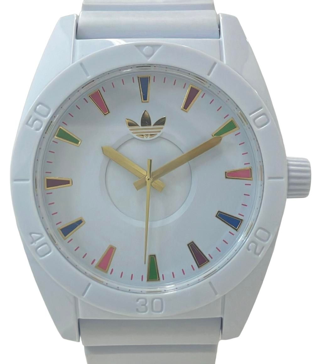 アディダス 腕時計 ADH2858 クオーツ ホワイト メンズ adidas