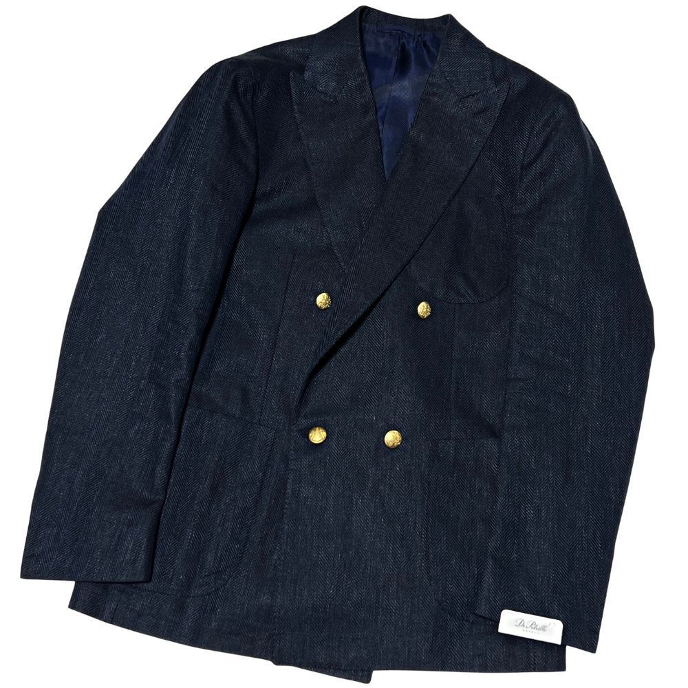 De Petrillo ヘリンボーン ジャケット De Petrillo (デペトリロ