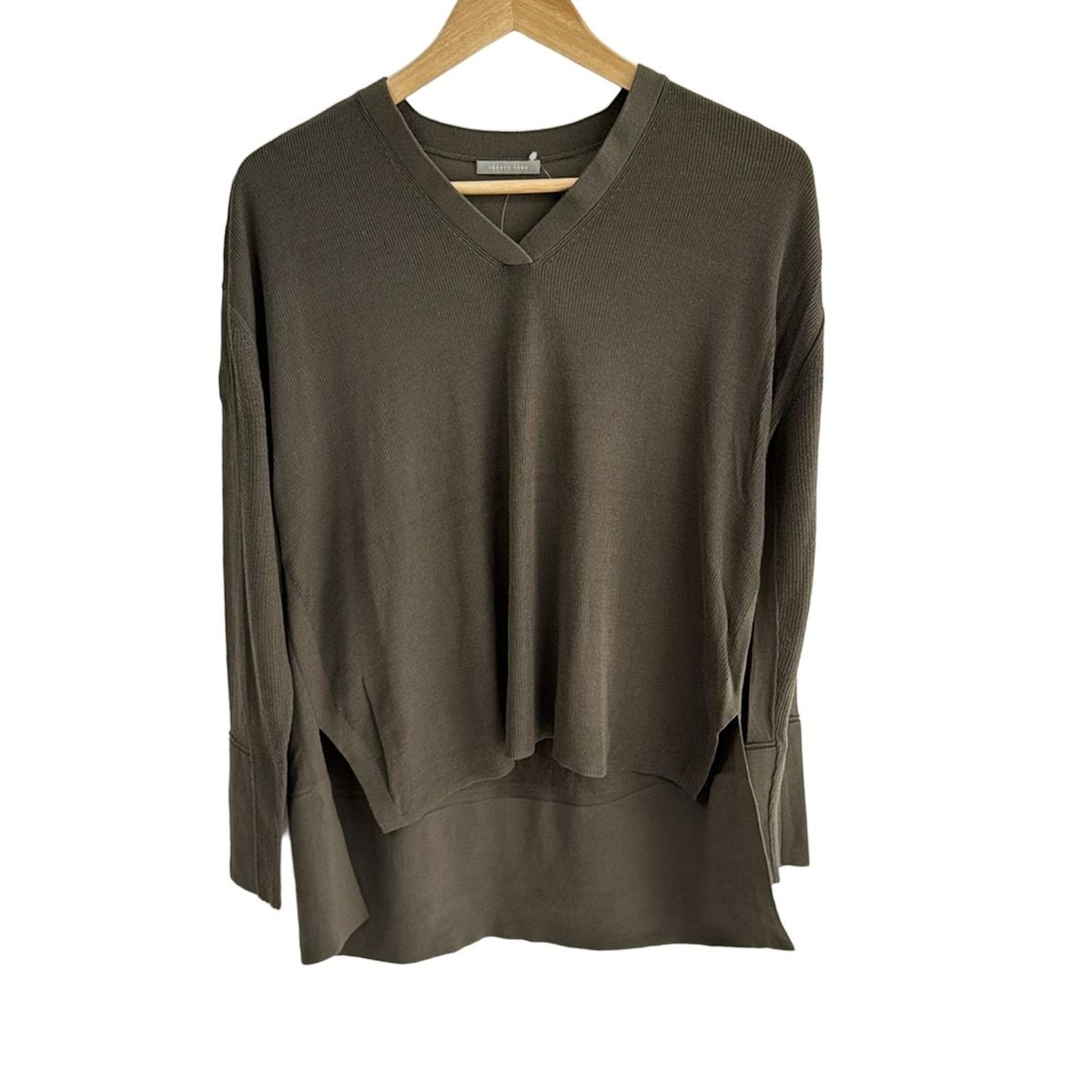 Theory luxe - theory luxe(セオリーリュクス) 長袖セーター サイズ38 M レディース美品  - ベージュ theory luxe(セオリーリュクス) 長袖セーター サイズ38 M