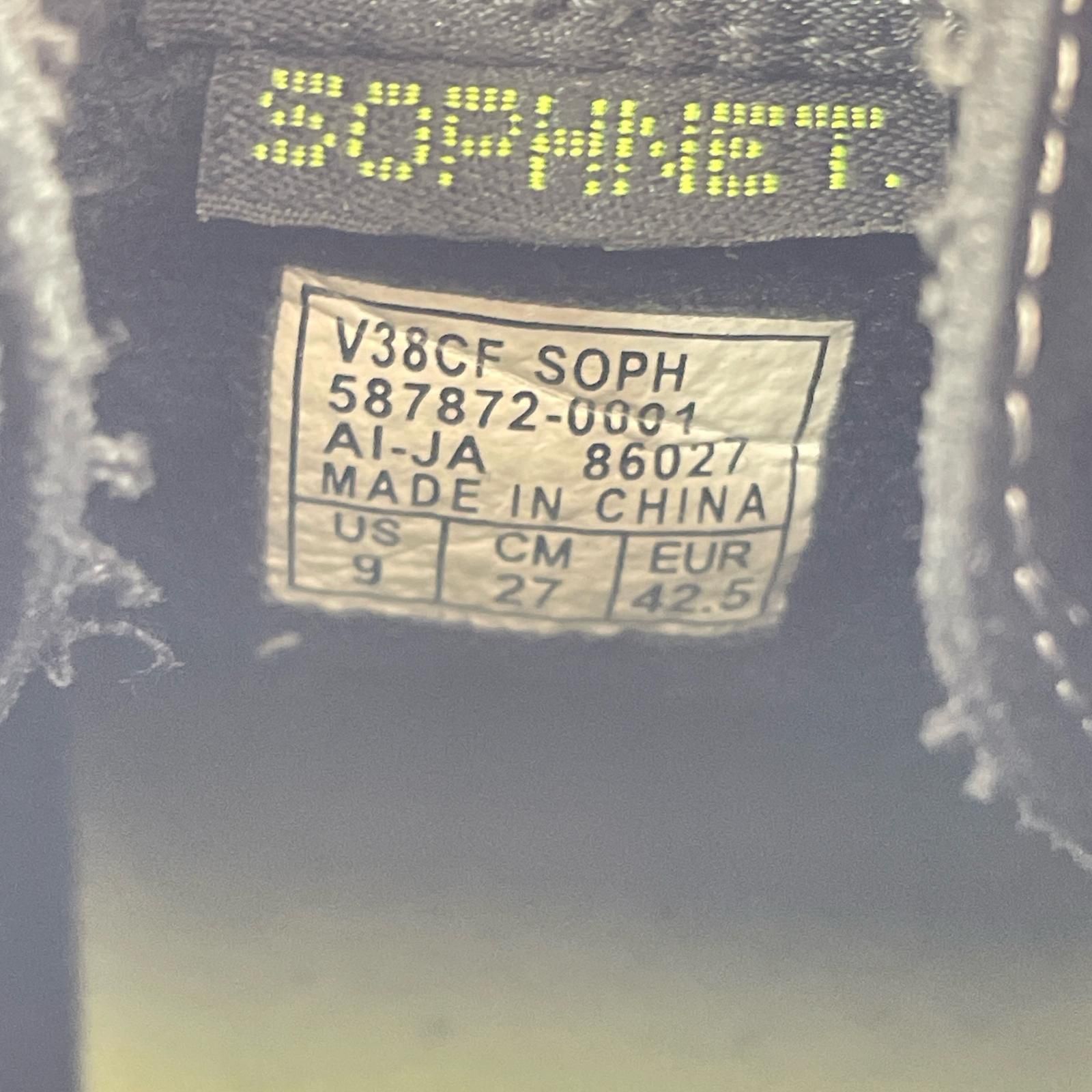 VANS SOPHNET. SK8-HI BLACK 27.0 ﾌﾞﾗｯｸ ファッション スニーカー