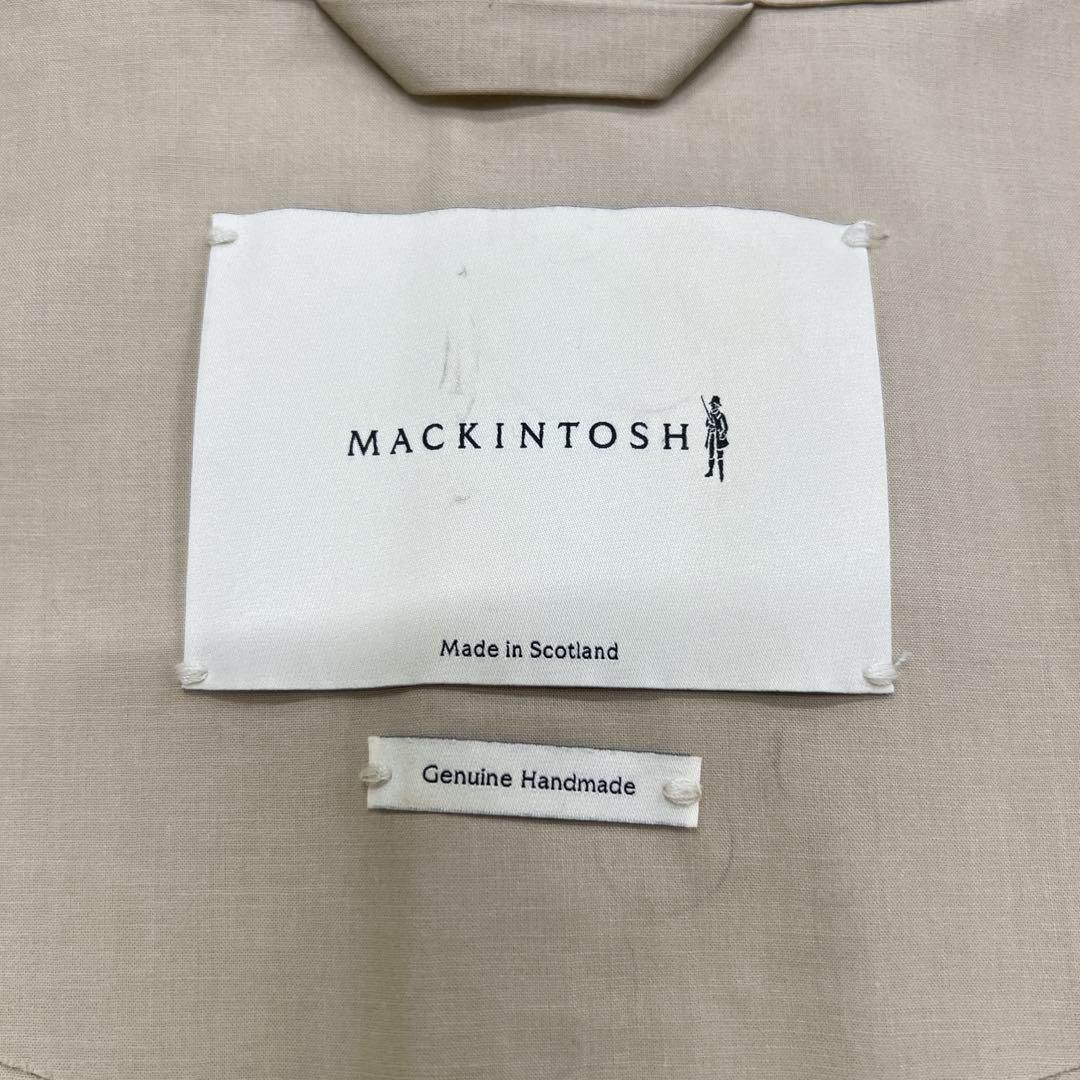 ◎MACKINTOSH マッキントッシュ ゴム引き ポンチョ コート ケープ