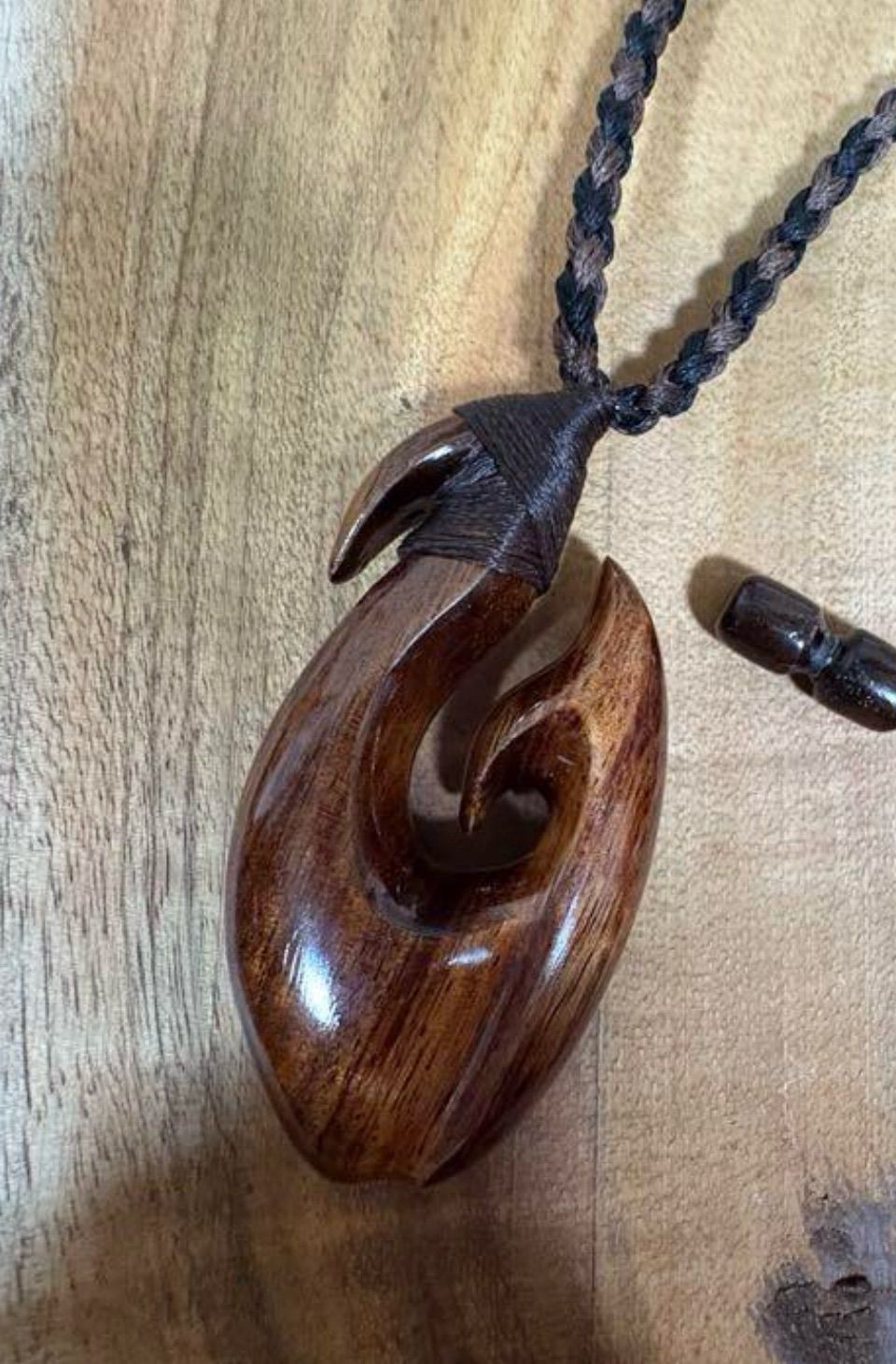 ボーンカービングネックレス hk1 ハワイアンコア
