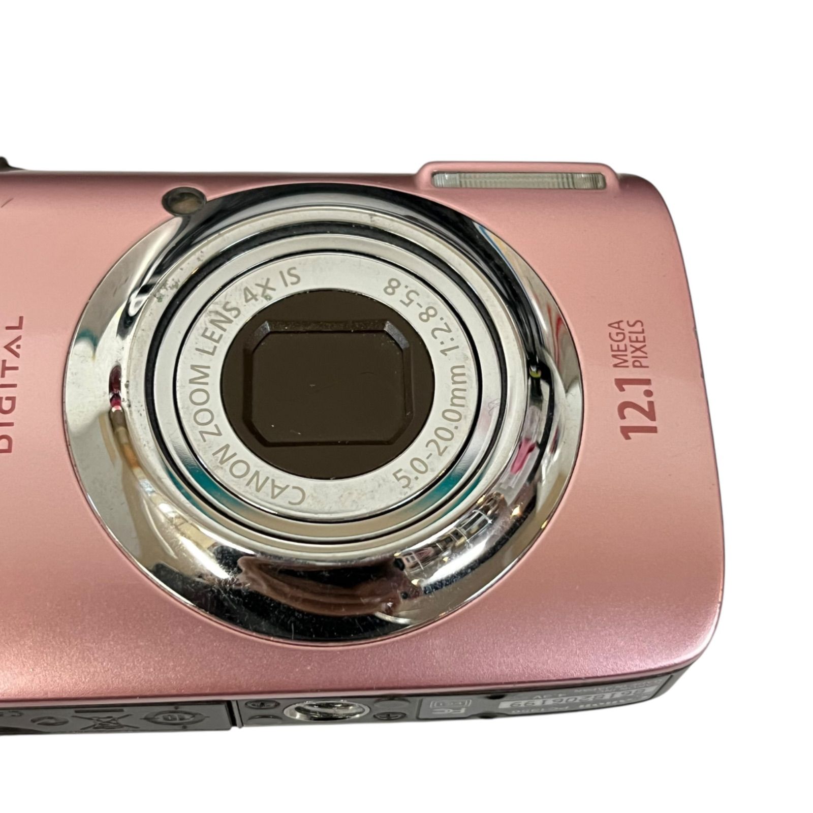 管29784】CANON PC1356 IXY DIGITAL ピンク 5.0-20.0mm コンデジ