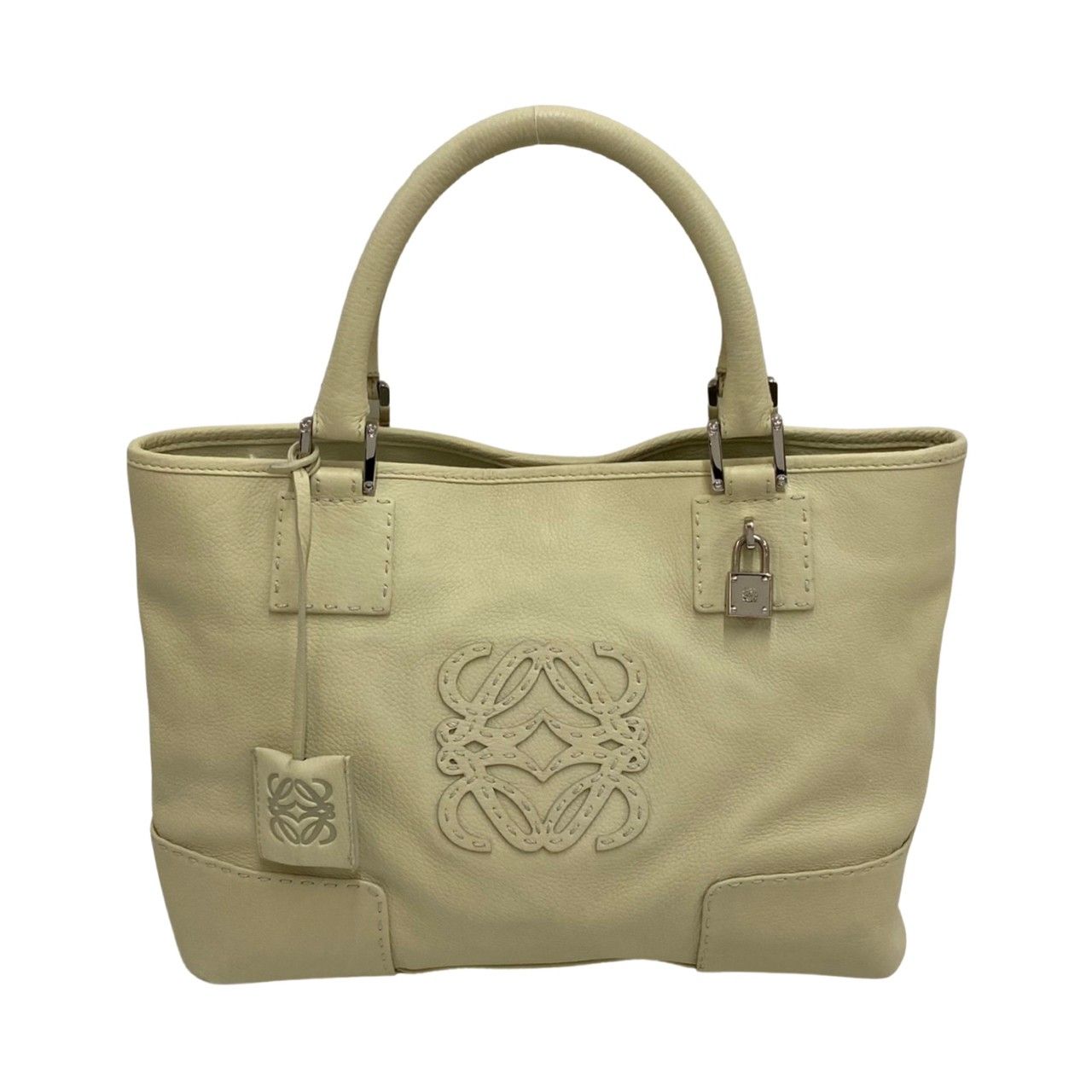 極 美品 保存袋付 LOEWE ロエベ アマソナ フスタ アナグラム 極 美品 保存袋付 LOEWE ロエベ アマソナ フスタ アナグラム