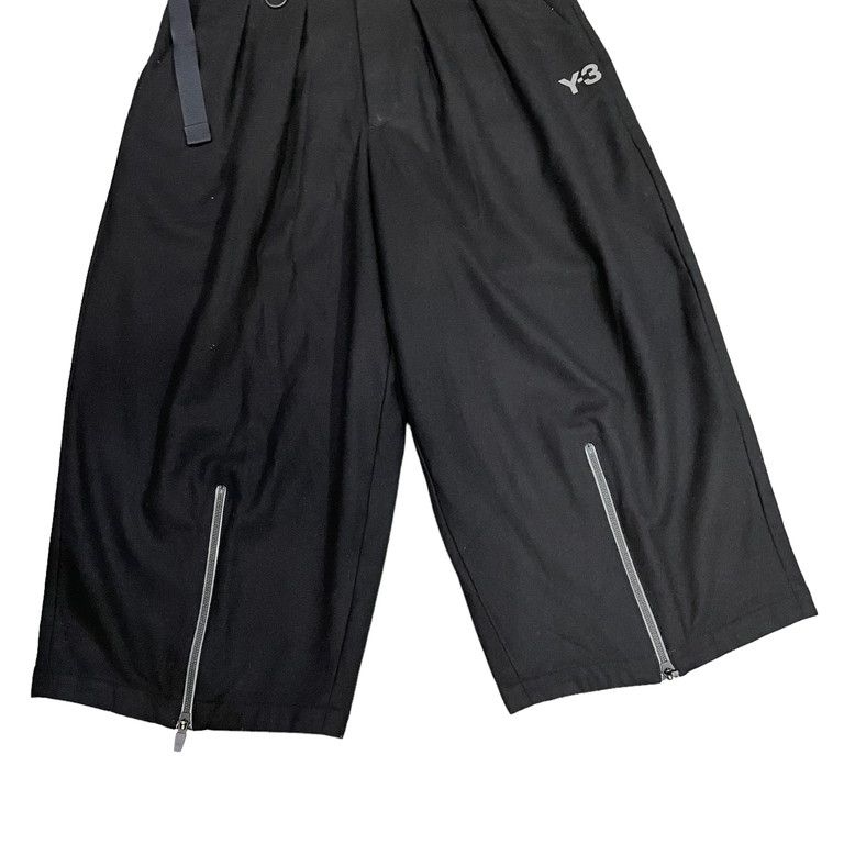 Y-3 WOOL FLANNEL CROPPED PANTS Sサイズ Y-3 20AW WOOL FLANNEL CROPPED PANT - メルカリ