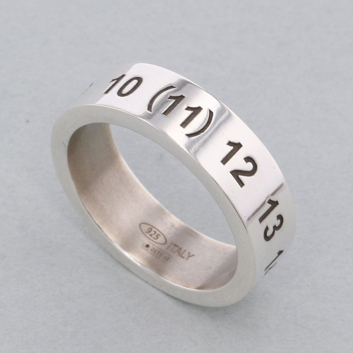 マルジェラ-リング-シルバー925 メゾンマルジェラ ナンバリング リング