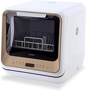 シロカ 2WAY食器洗い乾燥機 [食洗機/工事不要/除菌率99.9％/分岐