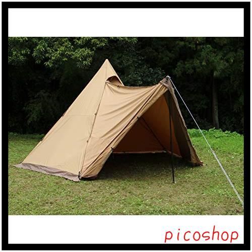 テンマクデザイン サーカスTC DX専用窓付きフロントフラップ サンド