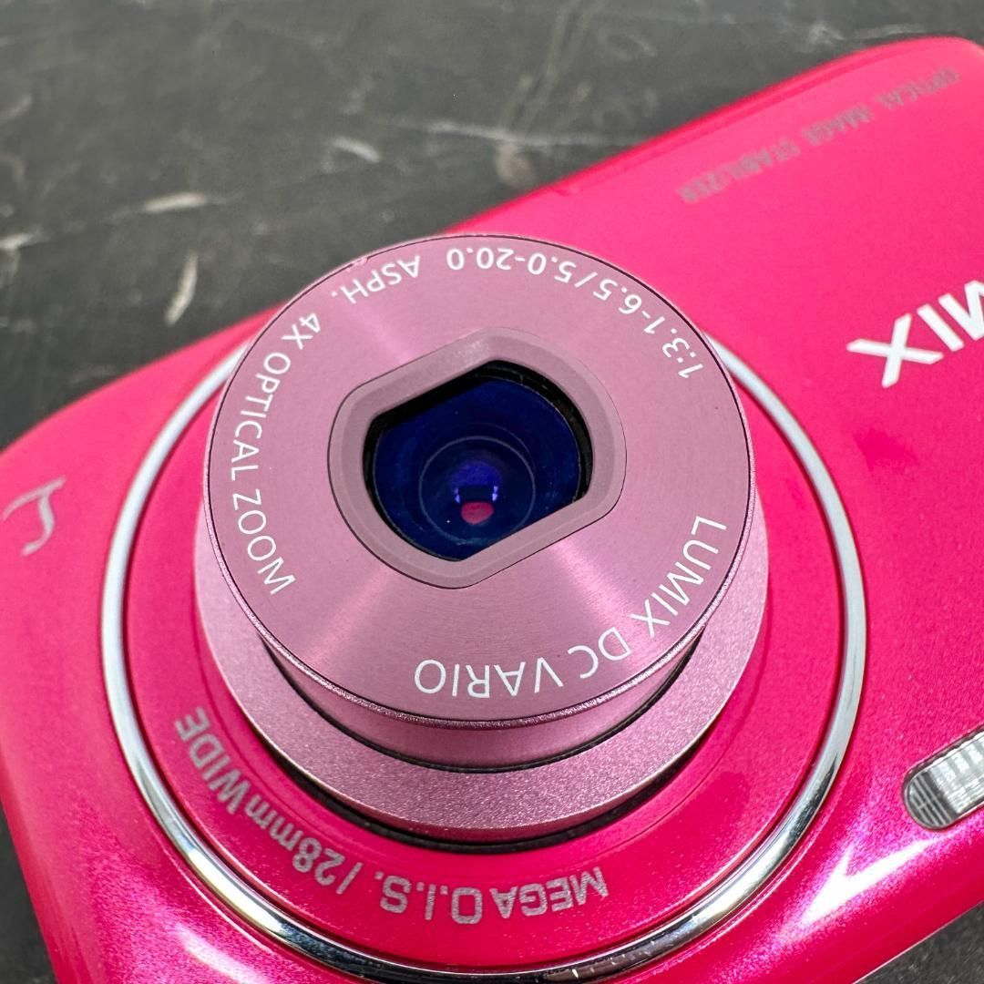美品】Panasonic LUMIX DMC-S2 セール ピンク デジタルカメラ② 美品
