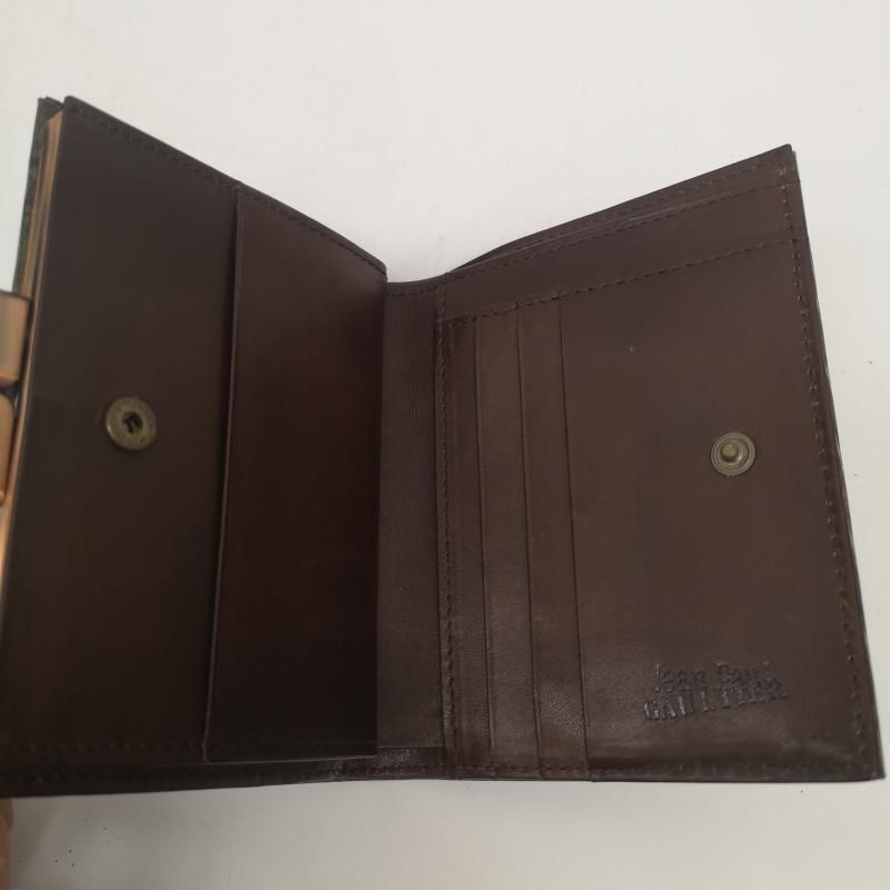 【美品✨レア】JEANPAUL GAULTIER 二つ折り財布　黒　C375 Yahoo!オークション -「jean paul gaultier 財布」の落札相場
