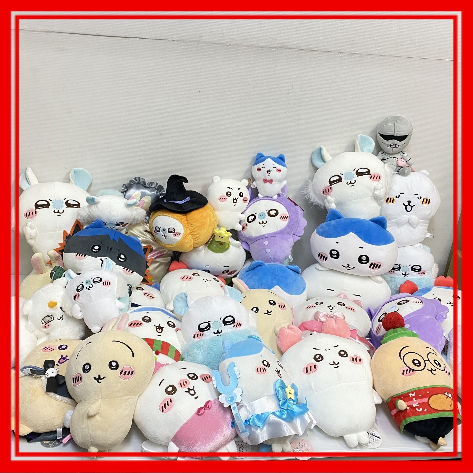 訳あり △【2個口発送】 中古品 大量 まとめ ぬいぐるみ ちいかわ ぬいぐるみ