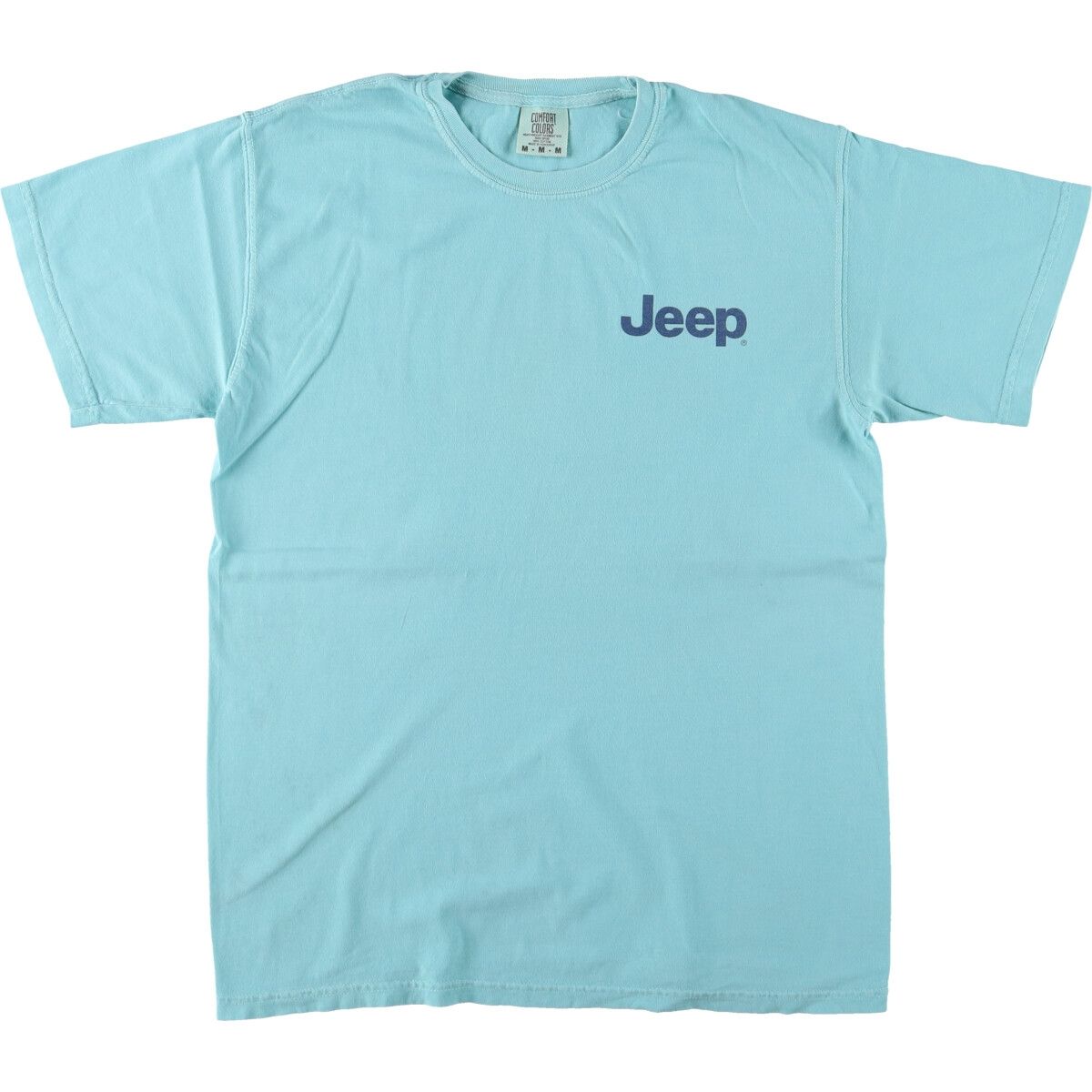 古着 COMFORT COLORS JEEP ジープ バックプリント アドバタイジングTシャツ メンズM/eaa461831