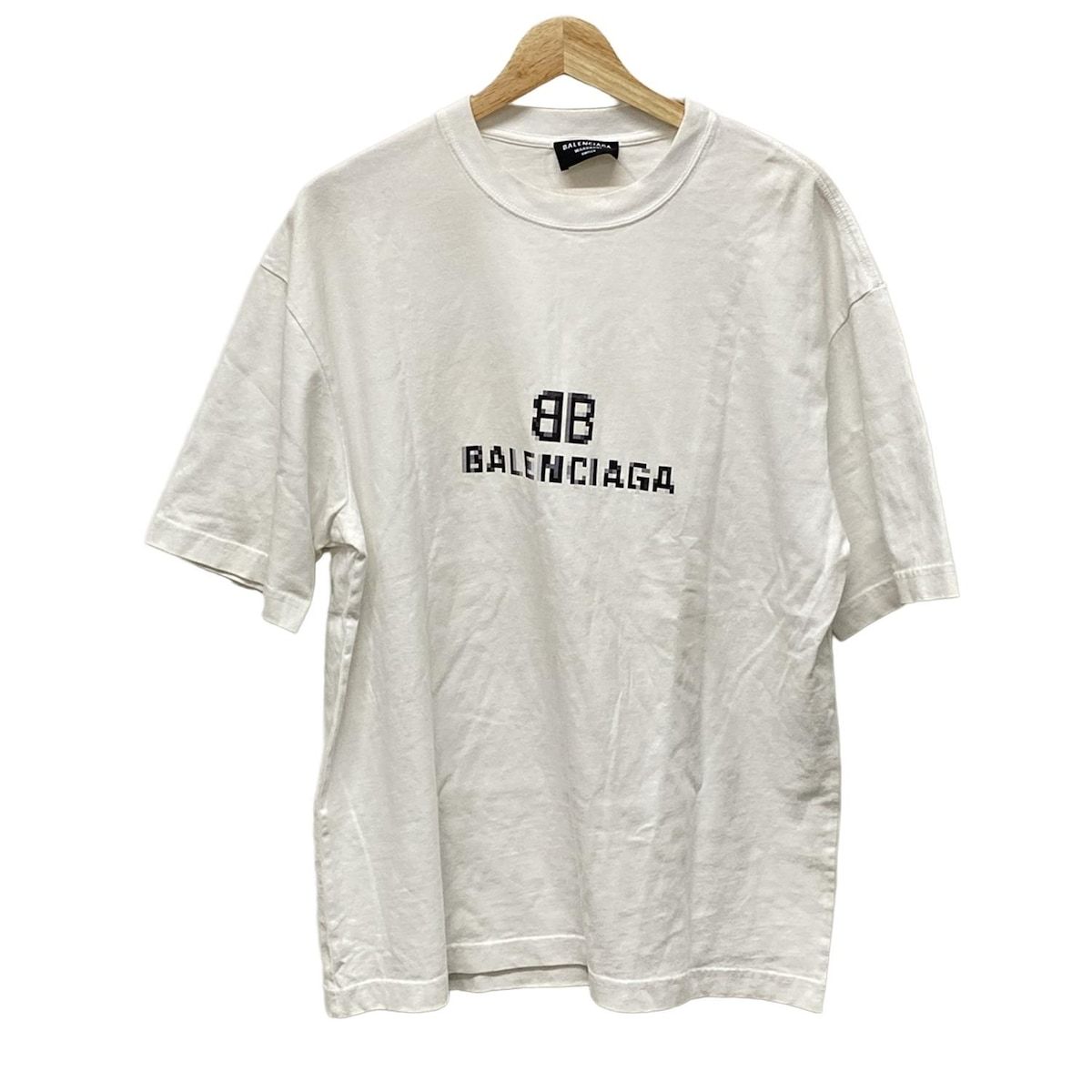 BALENCIAGA バレンシアガ　ホワイト Tシャツ XS BALENCIAGA - 新品 XSサイズ【Balenciaga バレンシアガ