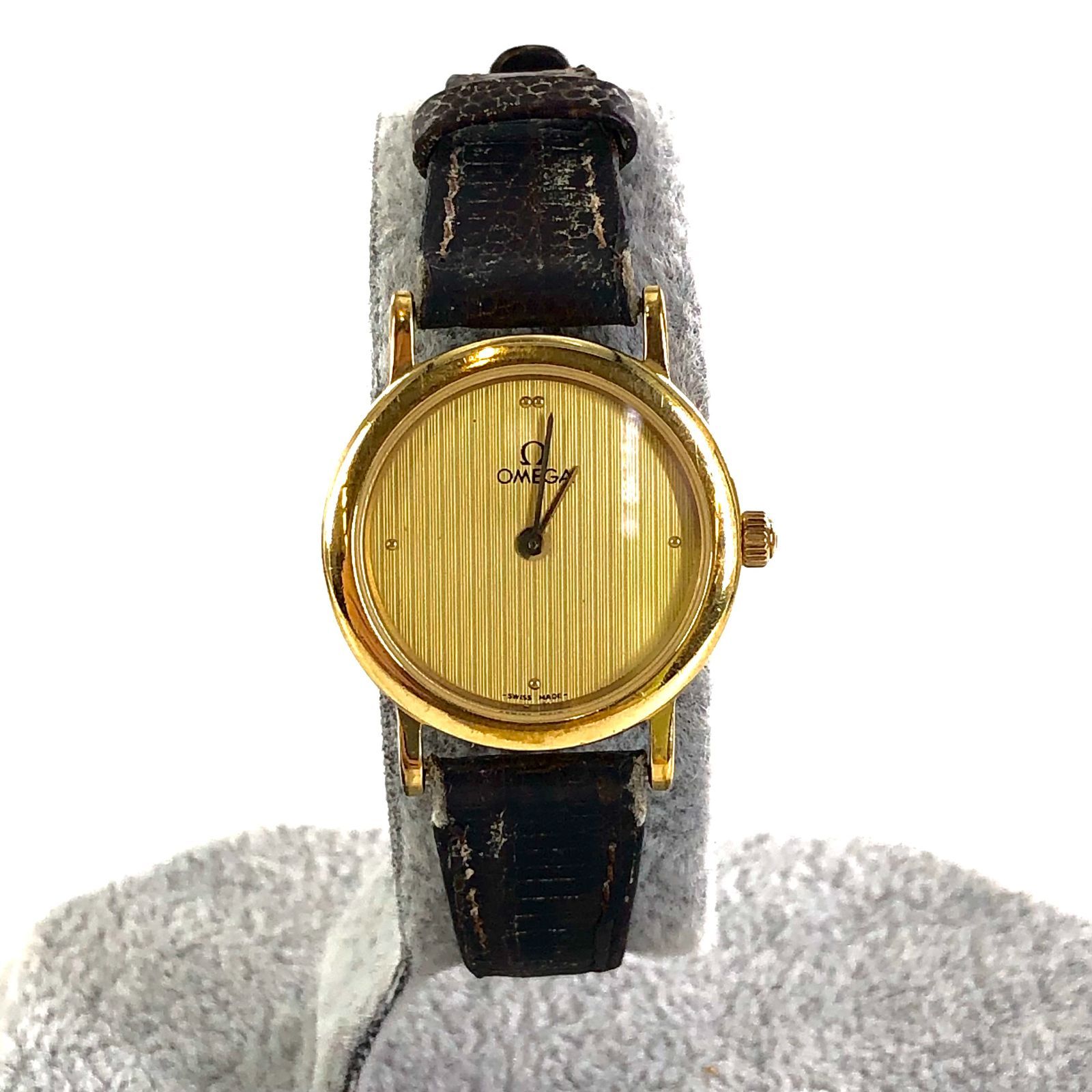 オメガ デビル 時計 手巻き時計 OMEGA☆DE VILLE☆3点セット】E-493 オメガ デビル 腕時計 手巻き ゴールド