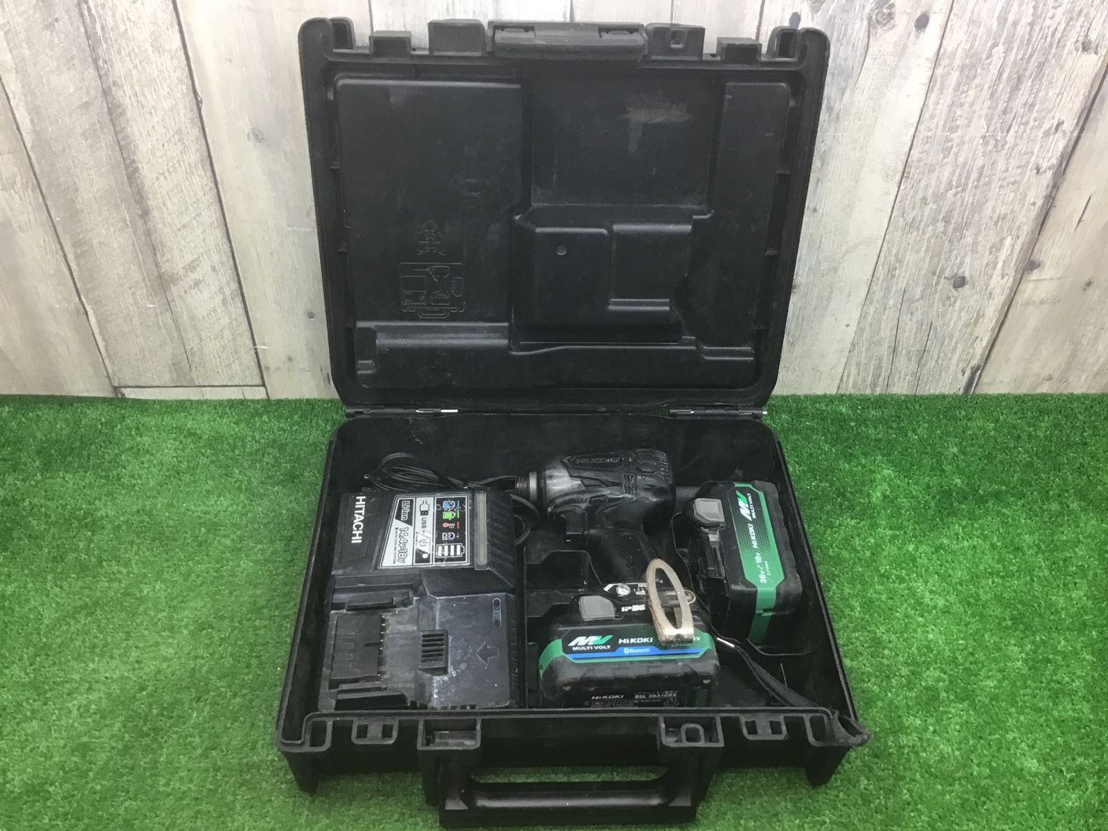 動作品 ハイコーキ HIKOKI 旧 日立工機 コードレスインパクトドライバー WH36DA 2XPB 〇アクトツール富山店〇A