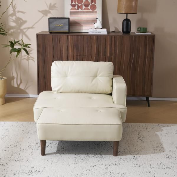 PUレザー カウチソファ