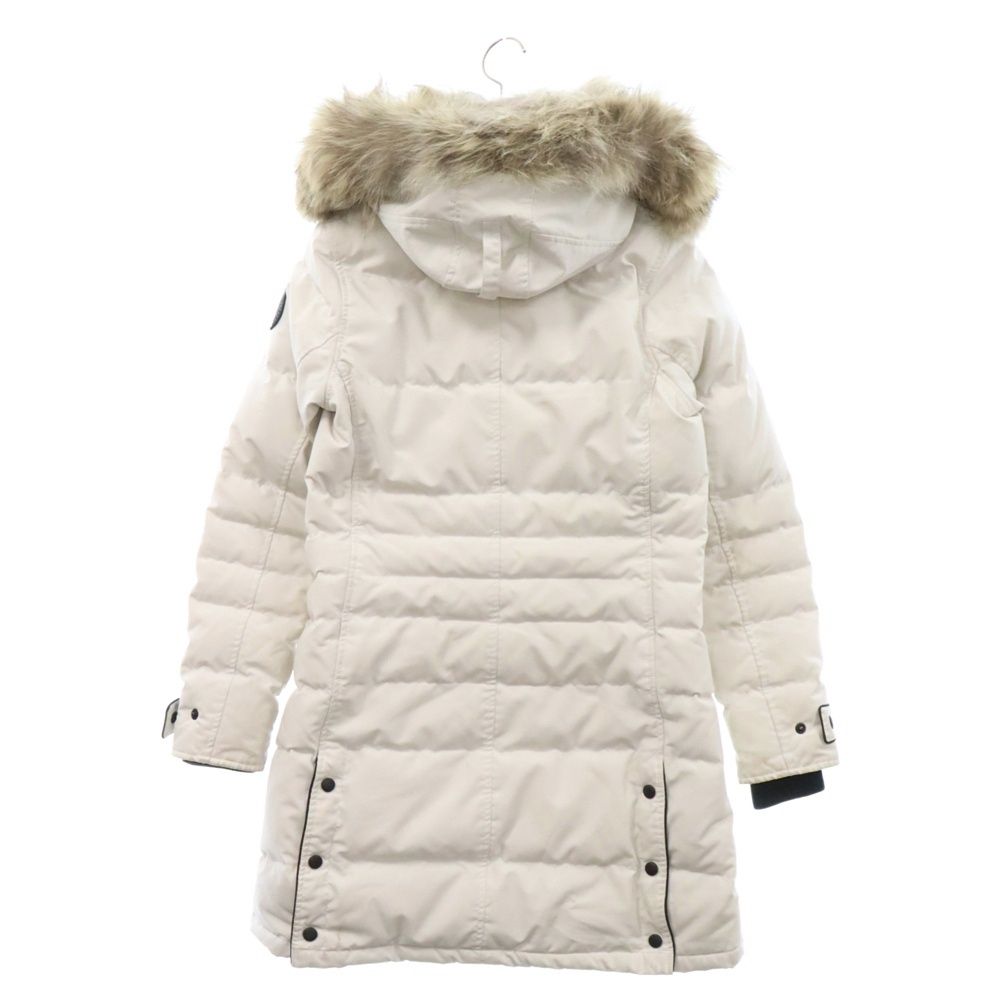 【美品】  ダウンパーカー ロレッタ 2090L ホワイト CANADA GOOSE (カナダグース) 22AW LORETTEPARKA BLACK LABEL ロレッタ