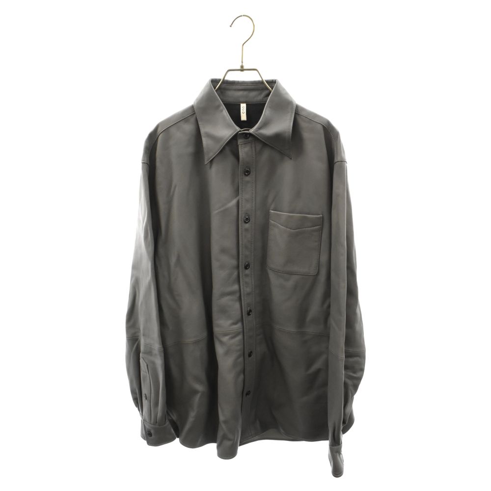 CCU (シーシーユー) 22AW NEAT REGULAR COLLAR SHIRT シープスキン