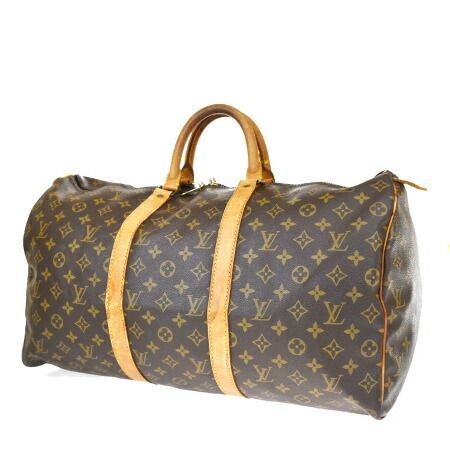 【中古】 ルイヴィトン LOUIS VUITTON キーポル 50 ボストンバッグ ハンド モノグラム レザー M41426 86JC333