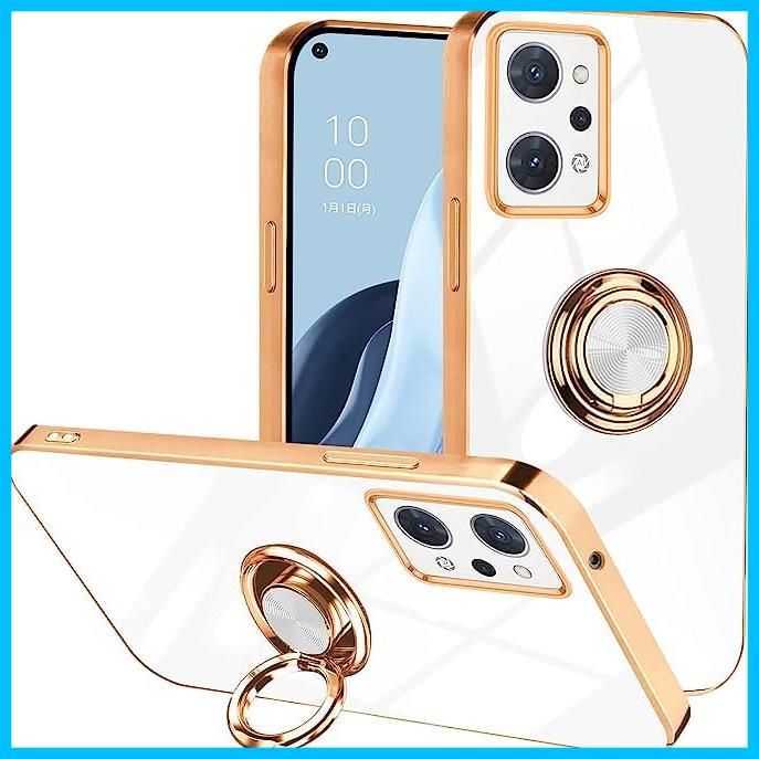 スマホアクセサリー OPPO Reno9 A 特価商品】【Yikasina】 OPPO Reno9 A/7 A ケース リング付き
