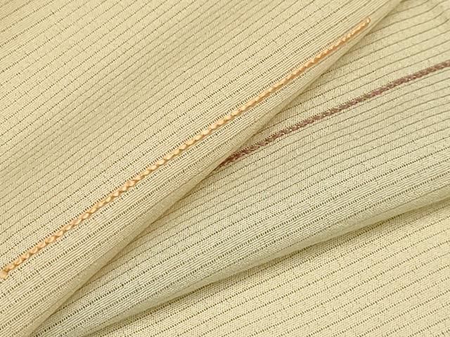 平和屋着物＊夏物 小紋 絽 霞文 暈し染め 洗える着物 AABB8801sx